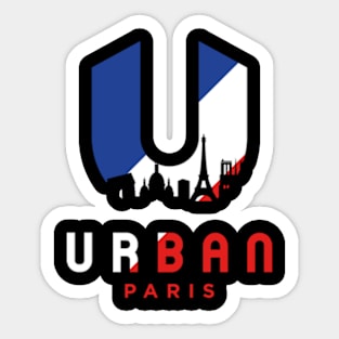 Urban Paris Sticker